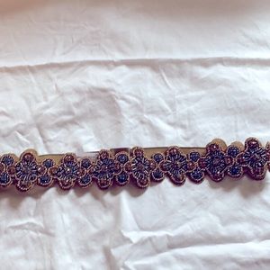 Anthropologie beaded belt